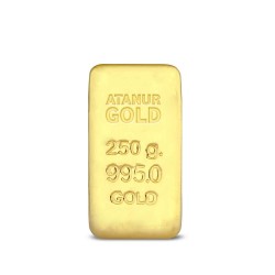250 gr 24 Ayar Külçe Altın
