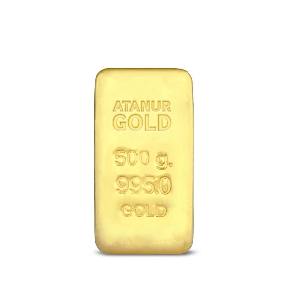 500 gr 24 Ayar Külçe Altın